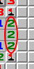 Mønstret 1-2-1, eksempel 3, markeret