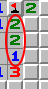 Mønstret 1-2-1, eksempel 4, markeret